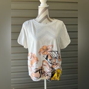 ANTHROPOLOGIE Maeve Boxy Tee. Size L